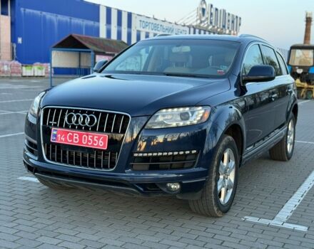 Синий Ауди Ку 7, объемом двигателя 3 л и пробегом 146 тыс. км за 15800 $, фото 1 на Automoto.ua