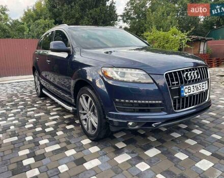 Синий Ауди Ку 7, объемом двигателя 3 л и пробегом 270 тыс. км за 20500 $, фото 1 на Automoto.ua