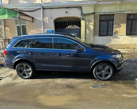 Синий Ауди Ку 7, объемом двигателя 3 л и пробегом 146 тыс. км за 15494 $, фото 1 на Automoto.ua