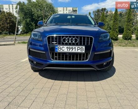 Синий Ауди Ку 7, объемом двигателя 3 л и пробегом 179 тыс. км за 18400 $, фото 1 на Automoto.ua