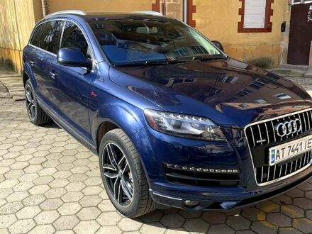 Ауди Ку 7 2014 в Ивано-Франковске на Automoto.ua Синий Ауди Ку 7, объемом двигателя 3 л и пробегом 127 тыс. км за 16500 $, фото 1 на Automoto.ua