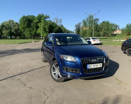 Синий Ауди Ку 7, объемом двигателя 3 л и пробегом 184 тыс. км за 15700 $, фото 1 на Automoto.ua