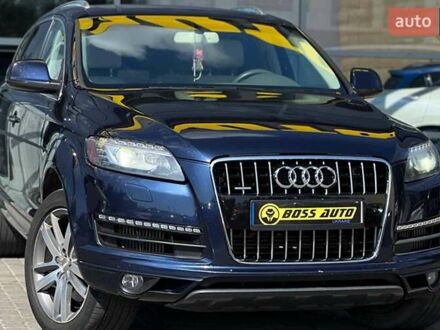 Ауди Ку 7 2014 в Ивано-Франковске на Automoto.ua Синий Ауди Ку 7, объемом двигателя 2.97 л и пробегом 260 тыс. км за 18000 $, фото 1 на Automoto.ua
