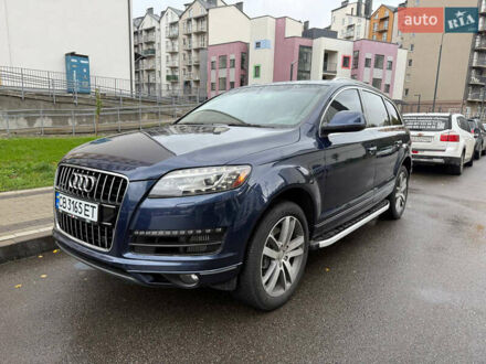 Синий Ауди Ку 7, объемом двигателя 3 л и пробегом 270 тыс. км за 16800 $, фото 1 на Automoto.ua