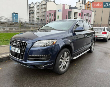 Синий Ауди Ку 7, объемом двигателя 3 л и пробегом 270 тыс. км за 16800 $, фото 1 на Automoto.ua
