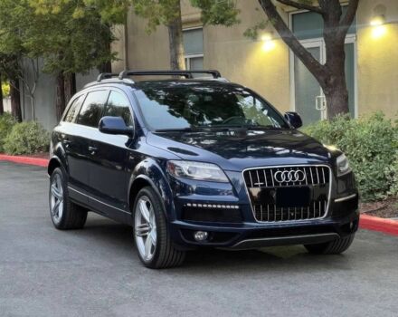 Синий Ауди Ку 7, объемом двигателя 3 л и пробегом 84 тыс. км за 14000 $, фото 1 на Automoto.ua