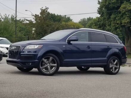 Синий Ауди Ку 7, объемом двигателя 3 л и пробегом 95 тыс. км за 5015 $, фото 1 на Automoto.ua