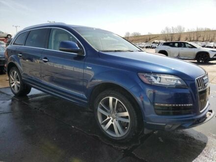 Синий Ауди Ку 7, объемом двигателя 3 л и пробегом 155 тыс. км за 1100 $, фото 1 на Automoto.ua