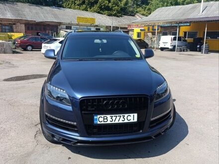 Синий Ауди Ку 7, объемом двигателя 3 л и пробегом 190 тыс. км за 16500 $, фото 1 на Automoto.ua