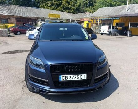 Синий Ауди Ку 7, объемом двигателя 3 л и пробегом 190 тыс. км за 16500 $, фото 1 на Automoto.ua