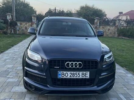 Ауді Ку 7 2015 у Чорткові на Automoto.ua Синій Ауді Ку 7, об'ємом двигуна 2.97 л та пробігом 228 тис. км за 24500 $, фото 1 на Automoto.ua