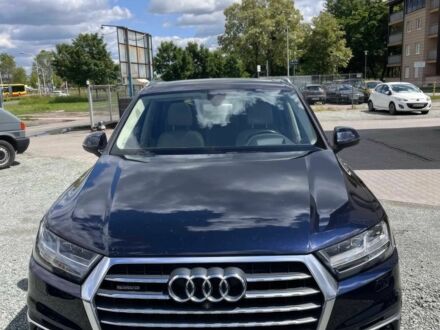 Синий Ауди Ку 7, объемом двигателя 3 л и пробегом 91 тыс. км за 12000 $, фото 1 на Automoto.ua