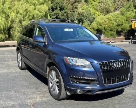 Синий Ауди Ку 7, объемом двигателя 3 л и пробегом 72 тыс. км за 5000 $, фото 1 на Automoto.ua