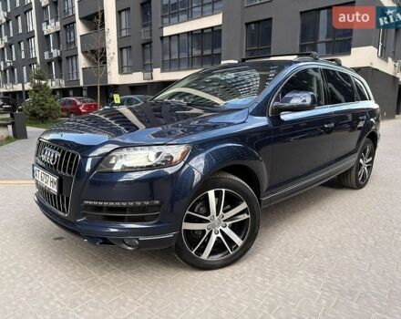 Синий Ауди Ку 7, объемом двигателя 3 л и пробегом 176 тыс. км за 19700 $, фото 1 на Automoto.ua