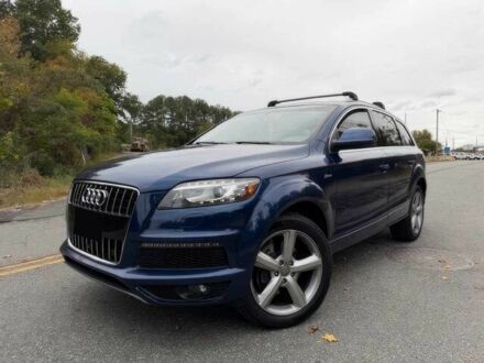 Синий Ауди Ку 7, объемом двигателя 3 л и пробегом 77 тыс. км за 3400 $, фото 1 на Automoto.ua