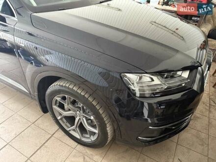 Синий Ауди Ку 7, объемом двигателя 3 л и пробегом 200 тыс. км за 38000 $, фото 1 на Automoto.ua