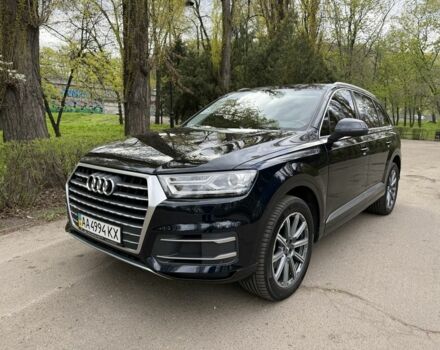 Синий Ауди Ку 7, объемом двигателя 3 л и пробегом 115 тыс. км за 25001 $, фото 1 на Automoto.ua