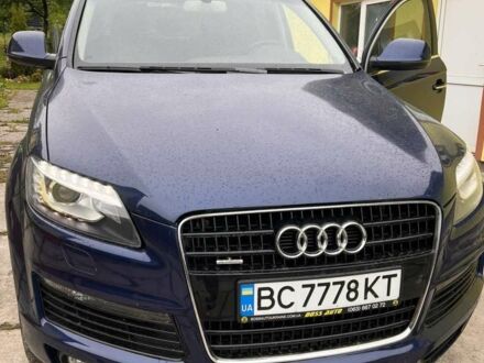 Синий Ауди Ку 7, объемом двигателя 3 л и пробегом 168 тыс. км за 15000 $, фото 1 на Automoto.ua