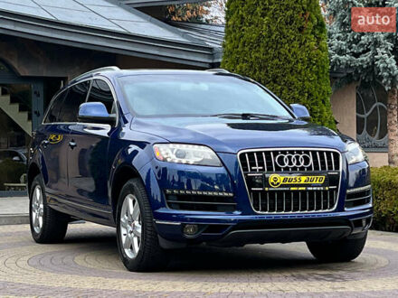 Синий Ауди Ку 7, объемом двигателя 3 л и пробегом 151 тыс. км за 16999 $, фото 1 на Automoto.ua