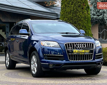 Ауді Ку 7 2015 у Львові на Automoto.ua Синій Ауді Ку 7, об'ємом двигуна 3 л та пробігом 151 тис. км за 16999 $, фото 1 на Automoto.ua
