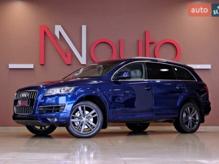 Синий Ауди Ку 7, объемом двигателя 3 л и пробегом 73 тыс. км за 13900 $, фото 1 на Automoto.ua