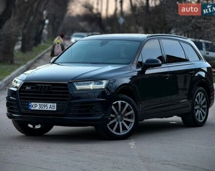 Синий Ауди Ку 7, объемом двигателя 3 л и пробегом 184 тыс. км за 24999 $, фото 1 на Automoto.ua