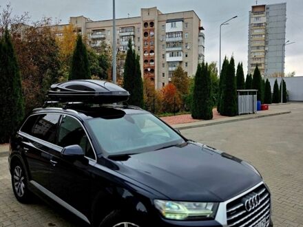 Синий Ауди Ку 7, объемом двигателя 3 л и пробегом 212 тыс. км за 26500 $, фото 1 на Automoto.ua