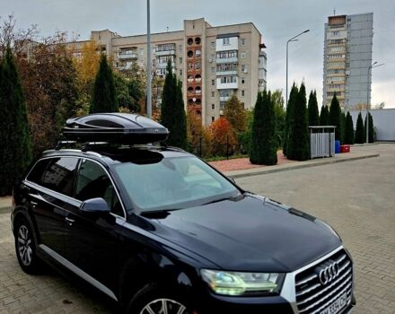 Синий Ауди Ку 7, объемом двигателя 3 л и пробегом 212 тыс. км за 26500 $, фото 1 на Automoto.ua