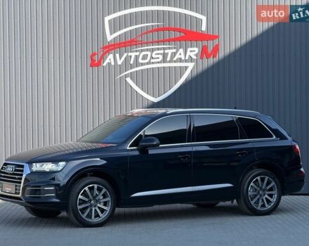 Синий Ауди Ку 7, объемом двигателя 3 л и пробегом 196 тыс. км за 25500 $, фото 1 на Automoto.ua