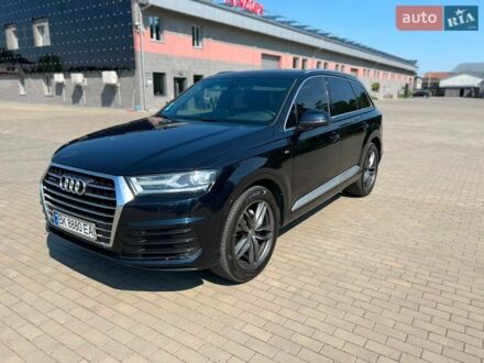 Синий Ауди Ку 7, объемом двигателя 3 л и пробегом 308 тыс. км за 31500 $, фото 1 на Automoto.ua