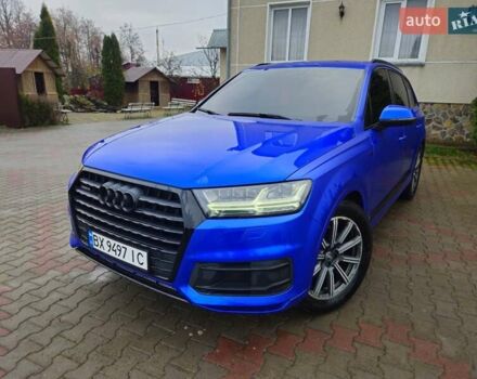 Синий Ауди Ку 7, объемом двигателя 3 л и пробегом 234 тыс. км за 31999 $, фото 1 на Automoto.ua