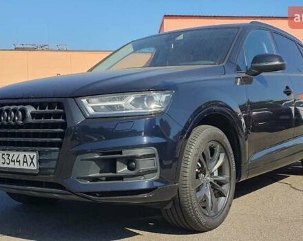 Синий Ауди Ку 7, объемом двигателя 3 л и пробегом 175 тыс. км за 23900 $, фото 1 на Automoto.ua
