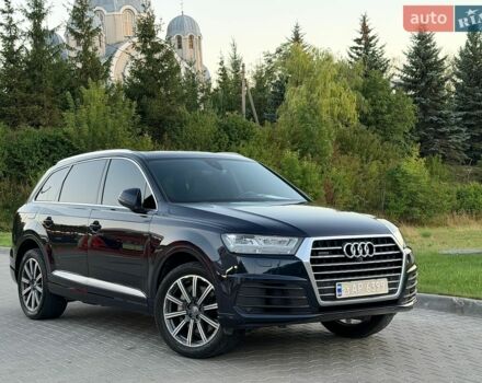 Синий Ауди Ку 7, объемом двигателя 3 л и пробегом 125 тыс. км за 25750 $, фото 1 на Automoto.ua
