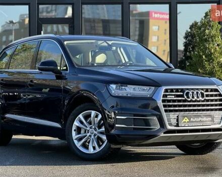 Ауді Ку 7 2016 у Києві на Automoto.ua Синій Ауді Ку 7, об'ємом двигуна 2.97 л та пробігом 164 тис. км за 38500 $, фото 1 на Automoto.ua