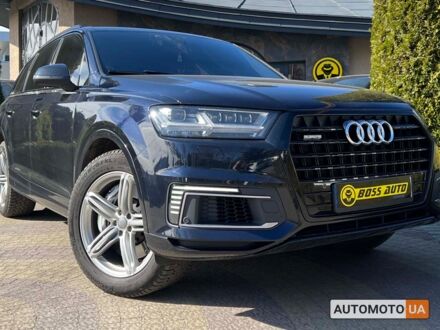 Ауди Ку 7 2016 в Львове на Automoto.ua Синий Ауди Ку 7, объемом двигателя 3 л и пробегом 244 тыс. км за 39700 $, фото 1 на Automoto.ua