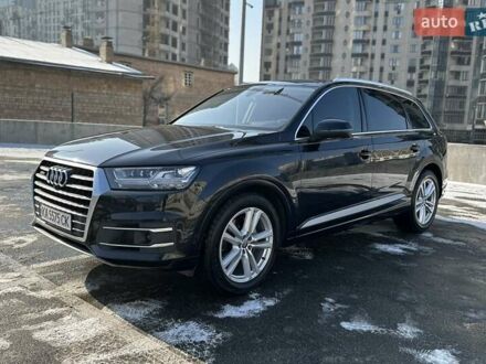 Ауди Ку 7 2016 в Киеве на Automoto.ua Синий Ауди Ку 7, объемом двигателя 2.97 л и пробегом 88 тыс. км за 57500 $, фото 1 на Automoto.ua