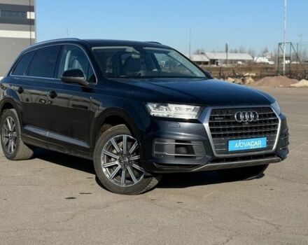 Синий Ауди Ку 7, объемом двигателя 3 л и пробегом 217 тыс. км за 25900 $, фото 1 на Automoto.ua