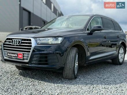 Ауди Ку 7 2016 в Львове на Automoto.ua Синий Ауди Ку 7, объемом двигателя 3 л и пробегом 172 тыс. км за 22990 $, фото 1 на Automoto.ua
