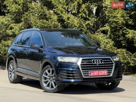 Синий Ауди Ку 7, объемом двигателя 3 л и пробегом 125 тыс. км за 25900 $, фото 1 на Automoto.ua