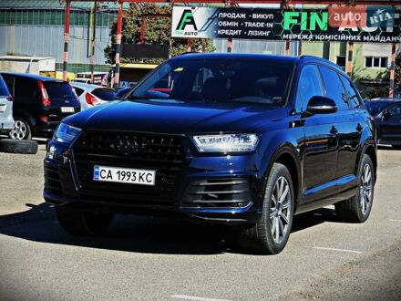 Синий Ауди Ку 7, объемом двигателя 3 л и пробегом 112 тыс. км за 28500 $, фото 1 на Automoto.ua