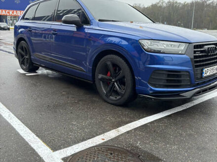 Синий Ауди Ку 7, объемом двигателя 2.97 л и пробегом 201 тыс. км за 42000 $, фото 1 на Automoto.ua