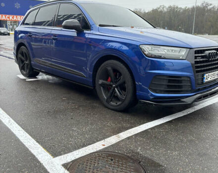 Синий Ауди Ку 7, объемом двигателя 2.97 л и пробегом 201 тыс. км за 42000 $, фото 1 на Automoto.ua