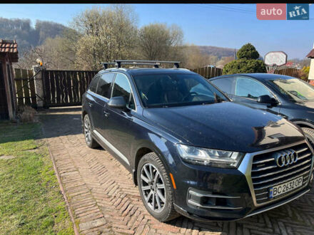 Ауди Ку 7 2016 в Львове на Automoto.ua Синий Ауди Ку 7, объемом двигателя 3 л и пробегом 130 тыс. км за 25499 $, фото 1 на Automoto.ua