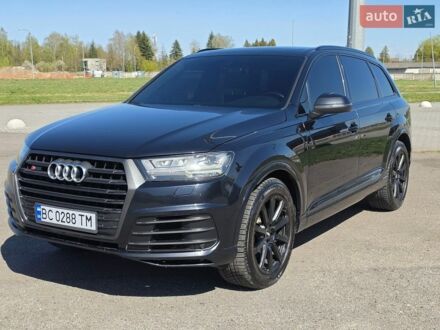 Синий Ауди Ку 7, объемом двигателя 3 л и пробегом 246 тыс. км за 18400 $, фото 1 на Automoto.ua