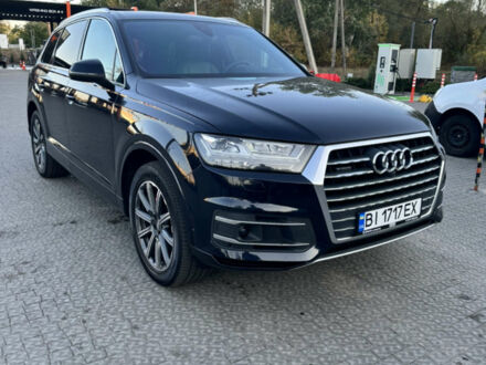 Синий Ауди Ку 7, объемом двигателя 3 л и пробегом 176 тыс. км за 26500 $, фото 1 на Automoto.ua