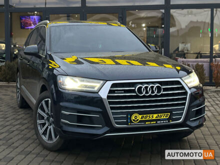 Ауди Ку 7 2016 в Мукачеве на Automoto.ua Синий Ауди Ку 7, объемом двигателя 3 л и пробегом 133 тыс. км за 30500 $, фото 1 на Automoto.ua
