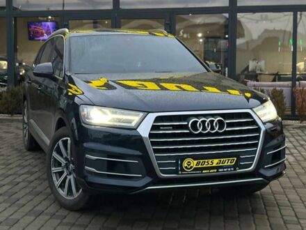 Ауди Ку 7 2016 в Мукачеве на Automoto.ua Синий Ауди Ку 7, объемом двигателя 3 л и пробегом 133 тыс. км за 28499 $, фото 1 на Automoto.ua