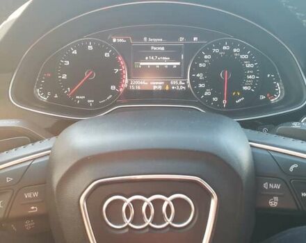 Синий Ауди Ку 7, объемом двигателя 3 л и пробегом 220 тыс. км за 26500 $, фото 1 на Automoto.ua