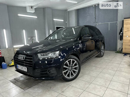 Ауди Ку 7 2016 в Запорожье на Automoto.ua Синий Ауди Ку 7, объемом двигателя 3 л и пробегом 180 тыс. км за 49000 $, фото 1 на Automoto.ua