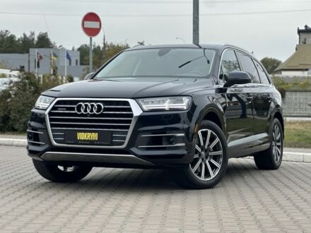 Ауди Ку 7 2016 в Киеве на Automoto.ua Синий Ауди Ку 7, объемом двигателя 3 л и пробегом 89 тыс. км за 32500 $, фото 1 на Automoto.ua